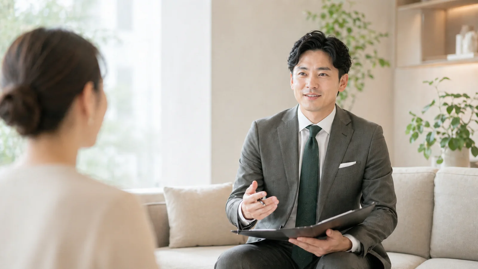 司法書士への相談風景
